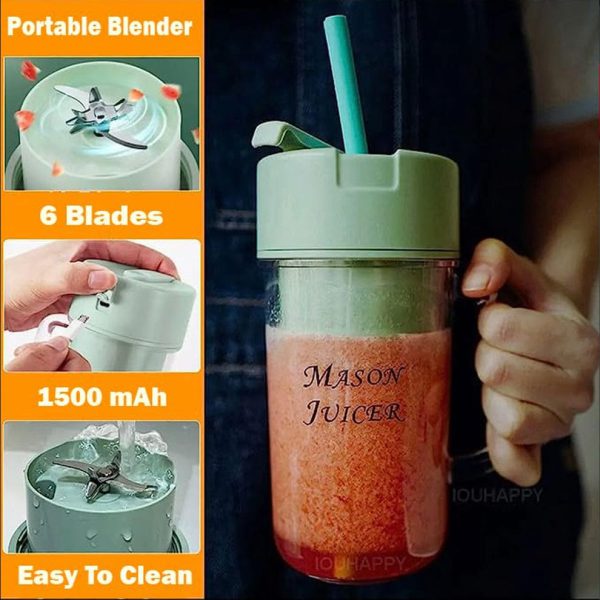 Mason-Portable-Mini-Juicer-Blender-With-Straw-Cup